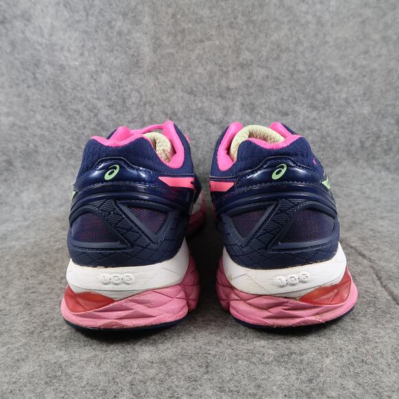 Asics Shoes Womens 10 Athletic Trainer Gel Kayano 22 Running Sneaker Active Blue - Picture 8 of 16